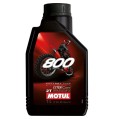 Huile 2T Motul 800 100% synthèse par 1 litre