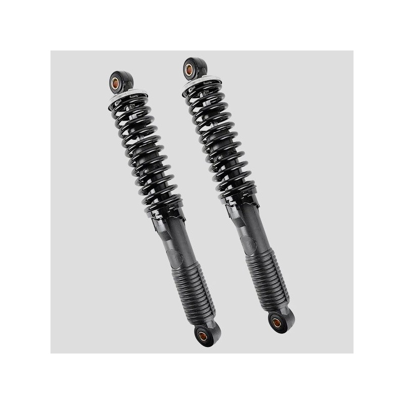 Amortisseurs réglables noirs entraxe 360 mms