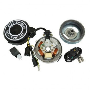Allumage électronique complet pour 103  12 V (gros cône et rupteurs)
