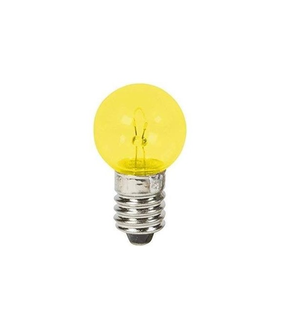 Ampoule à vis 6V jaune