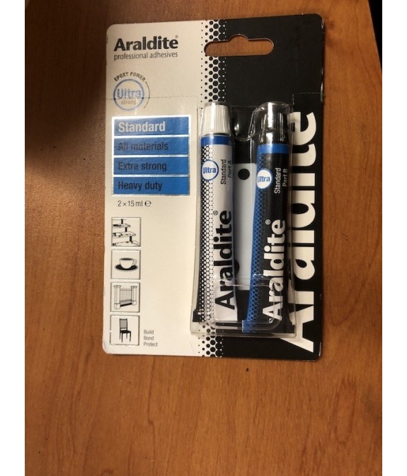 Araldite prise lente