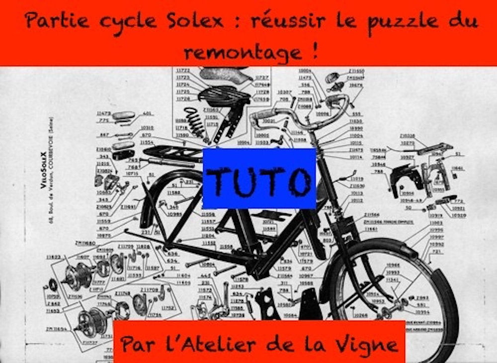 Remontage d’une partie cycle de  3800, Episode 1