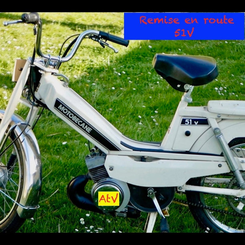 Remise en route d’une Motobécane 51 V