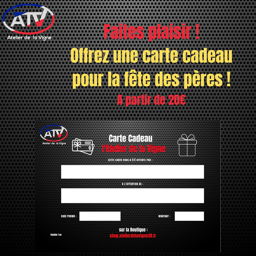 Offrez une aventure nostalgique avec une carte cadeau  pour la prochaine fête des pères