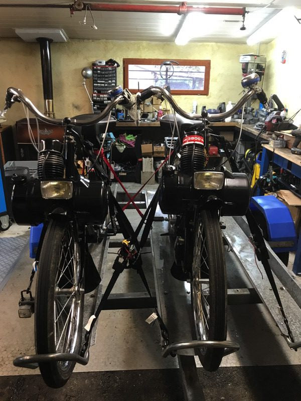 Deux nouveaux cyclos sur la route