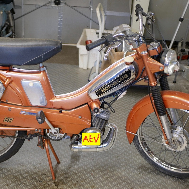 Restauration d’une Motobécane AV 89 Chaudron Episode #1