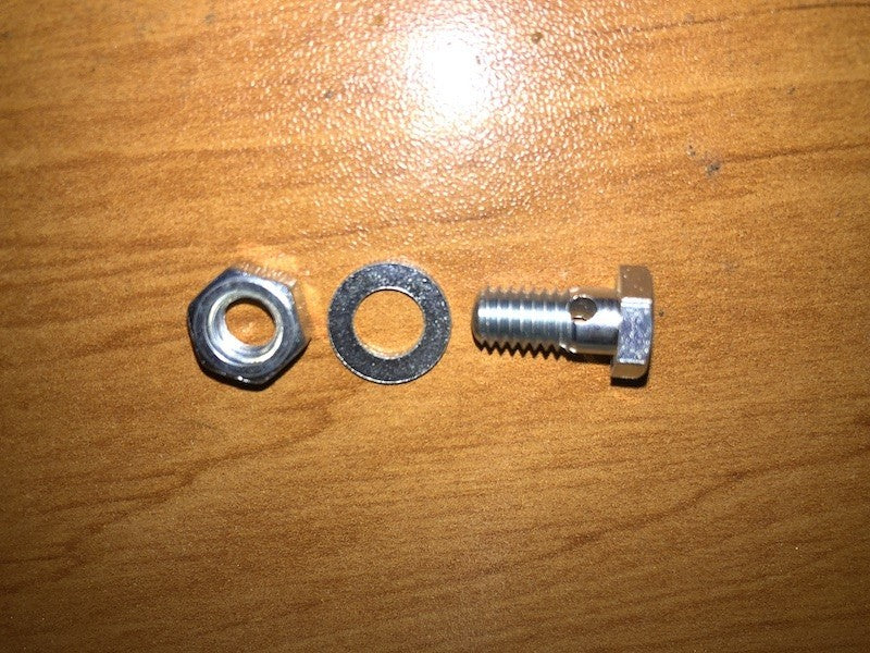 3-piece brake cable clamp