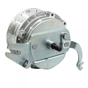 Complete rear hub 100 mm diameter