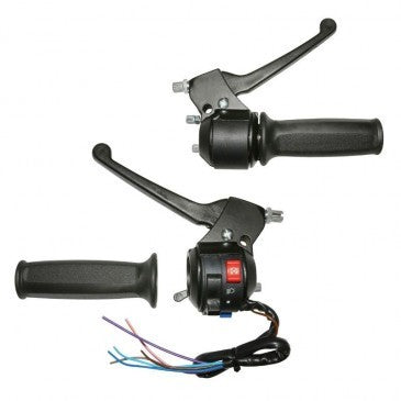 Poignées adaptables type nouveau modèle MBK 50