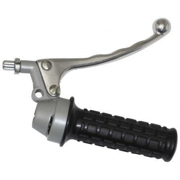 Poignée de gaz vintage droite adaptable MBK