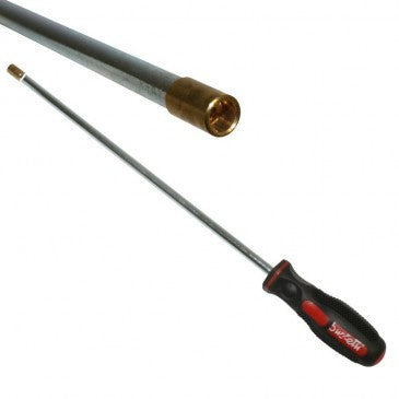 Long screwdriver for carburetor adjustment