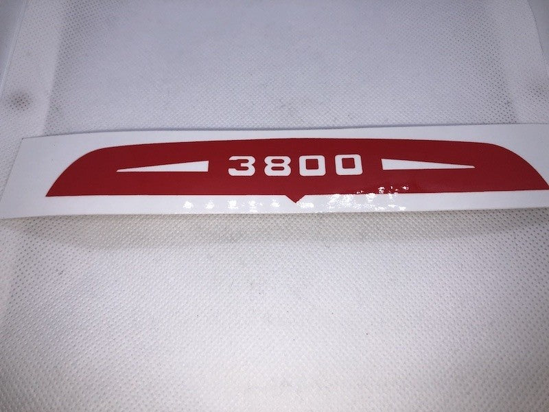 Autocollant de filtre à air  pour  3800