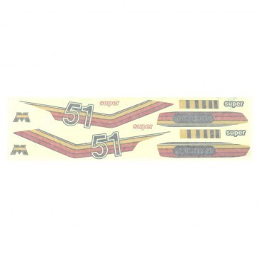 Autocollants MBK 51