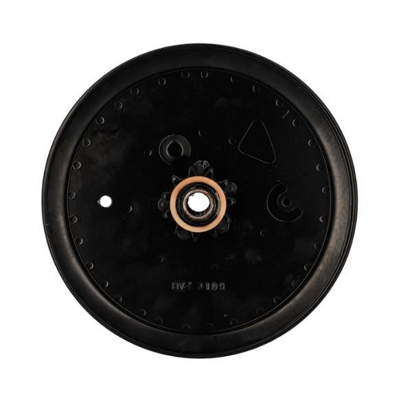 Black sheet metal pulley ORIGINAL MBK fixed gear (INA bush)