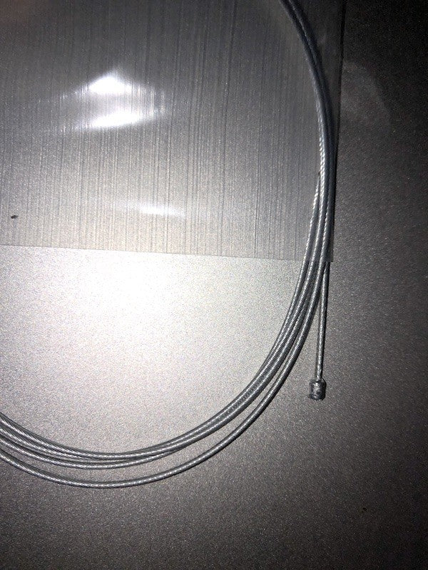 Box of 25 gas and choke cables, adaptable for Solex, Motobécane, Ciao