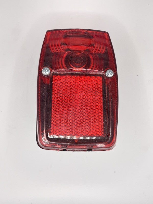 Complete hexagonal tail light fits Solex, 51, 88, Peugeot