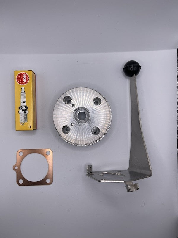 ATV RACE "SUPER SPORT" Cylinder Head with Stainless Steel Lever
