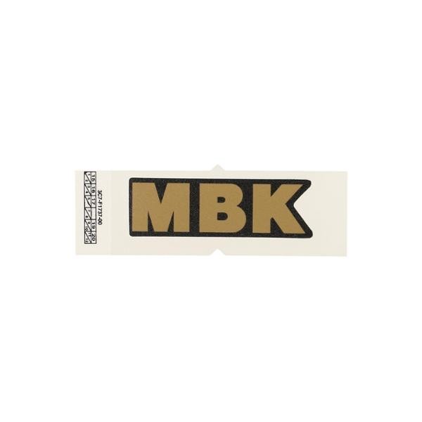 Original MBK bronze stickers