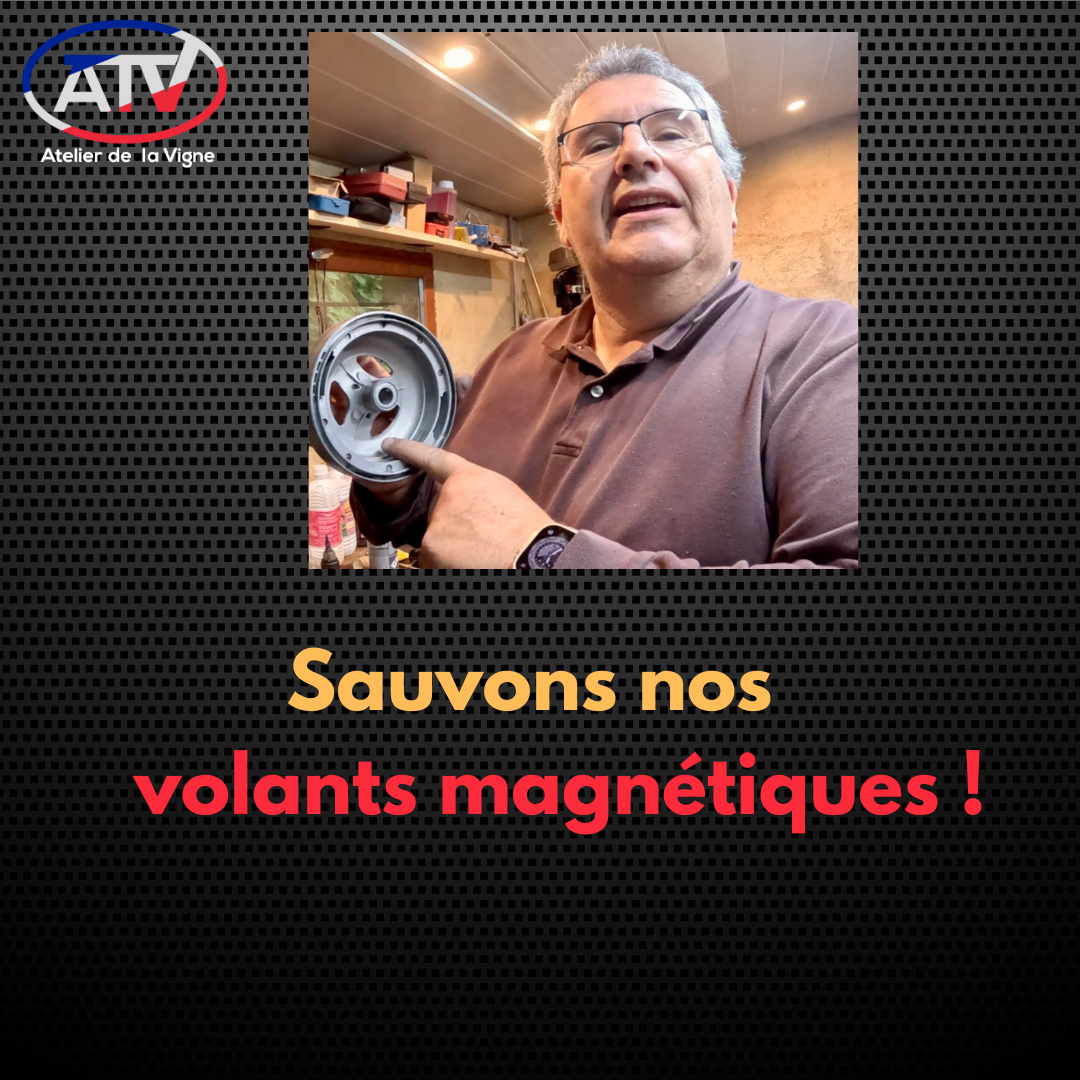 Clavetage de volant magnétique  pour cyclogalet