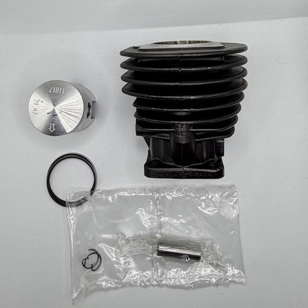 Black finish aluminum cylinder, 3 transfers, 39.5, for Solex from 1010