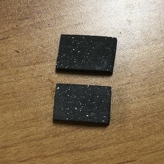 Patins de ferodo d'embrayage (la paire) adaptables pour tous moteurs avec embrayage