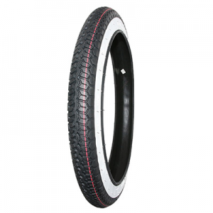 18-inch "Whitewall" tire
