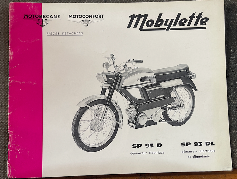 Catalogue Pièces Détachées Motobécane L99 e - L 75 N