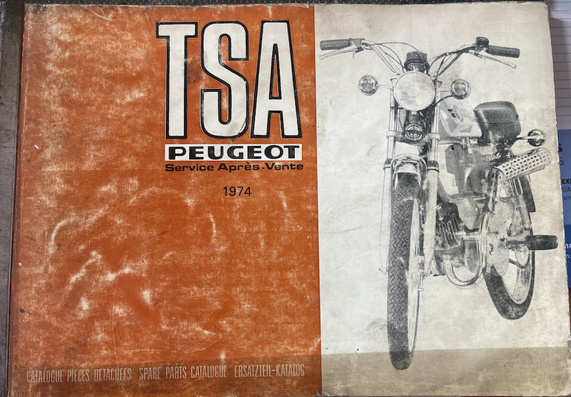 Catalogue pièces détachées TSA