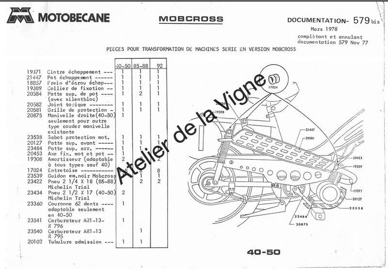 Motobécane - Mobcross